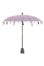 Parasol rose poudré 180 cm