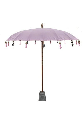 Parasol rose poudré 180 cm