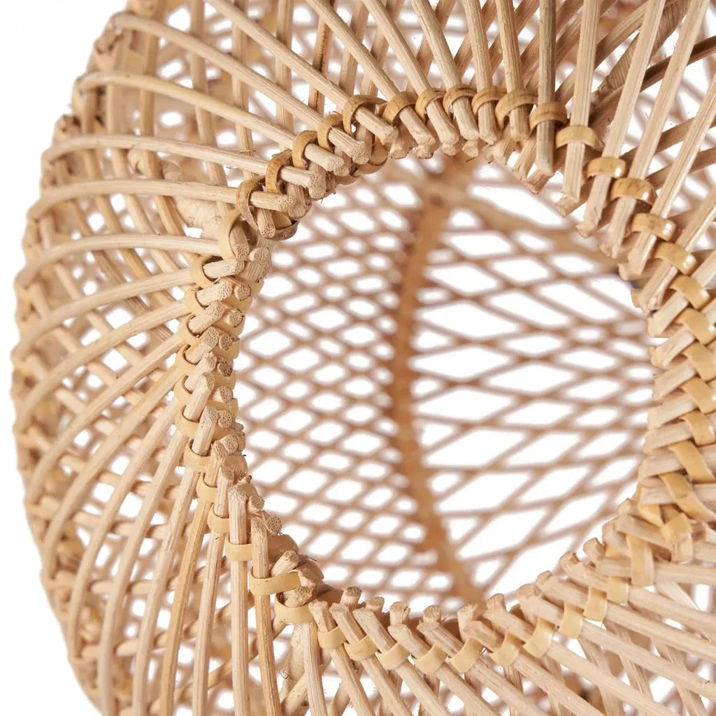Panier en rotin tissé pour Le Pendentif Bulle Naturel M