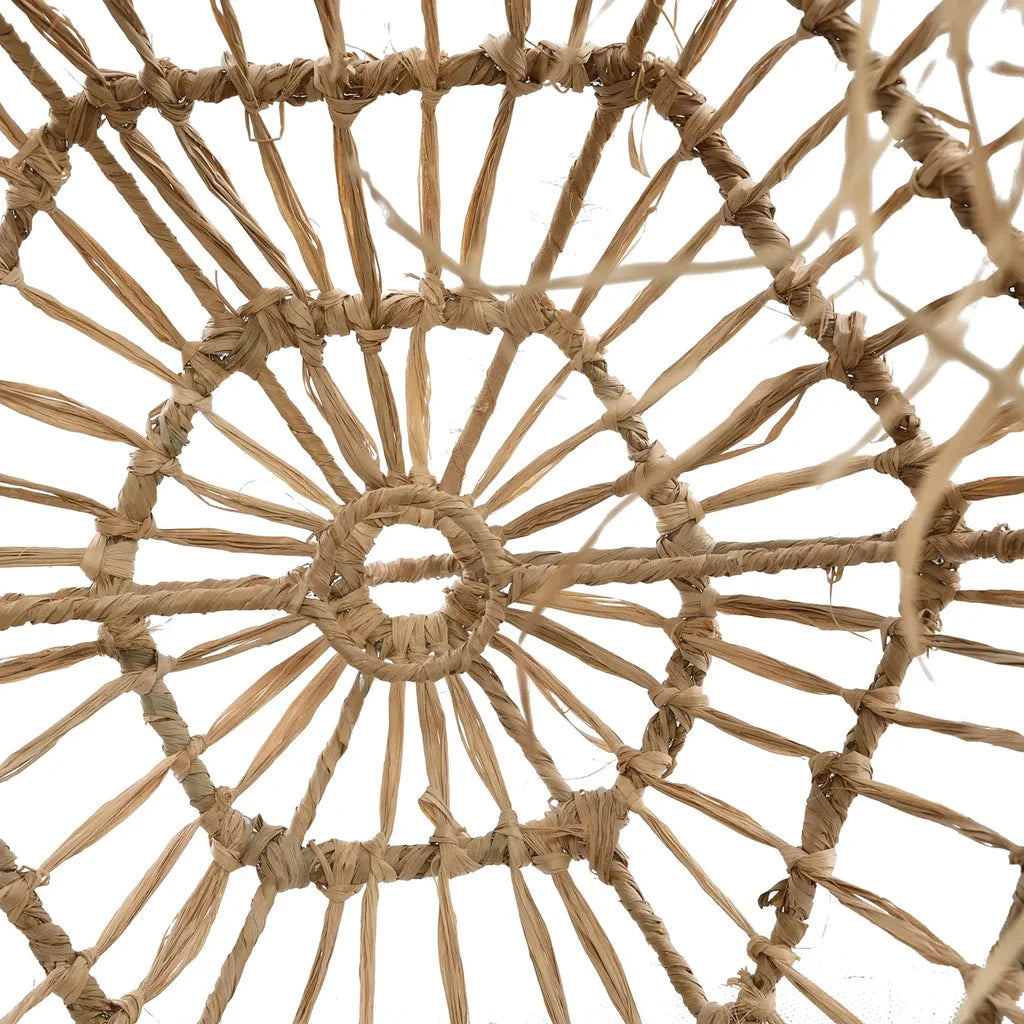 Panier en paille tissée pour le pendentif Casita Naturel S