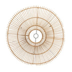Abat-jour circulaire en rotin pour le luminaire Le Pendentif Ciel Naturel L