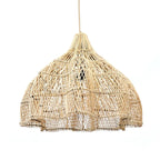 Lampe suspendue en rattan tressé pour une ambiance naturelle et élégante
