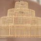 Suspension en tissage en couches pour le mariage Le Pendentif Gâteau de Mariage Naturel M
