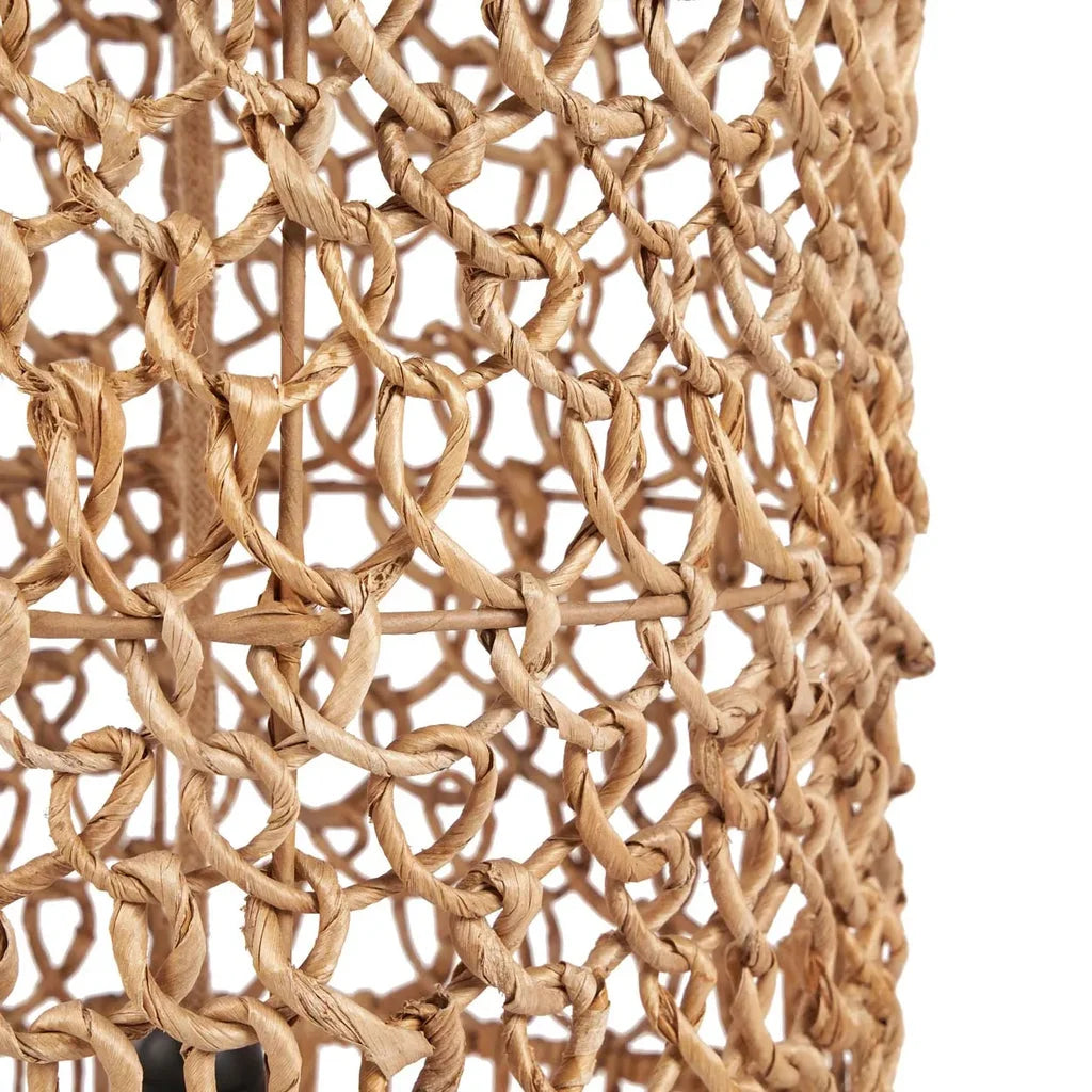 Panier cylindrique tissé brun clair pour Le pendentif Takuhanki Naturel L