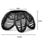Petit abat-jour en rotin dimensions