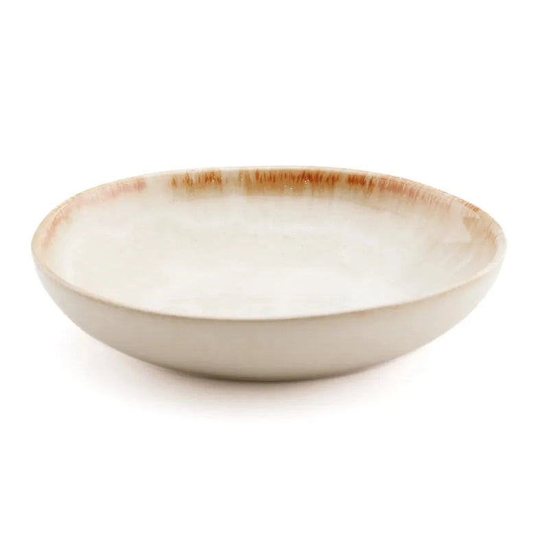 Bol en céramique rond – Blanc cassé – Lot de 6 – Ø16,5 cm