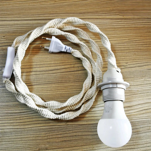 Cable de la Suspension en macramé