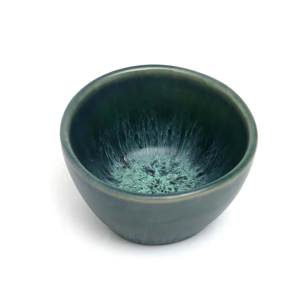 Petits bols en céramique bleue pour sauces - Lot de 4