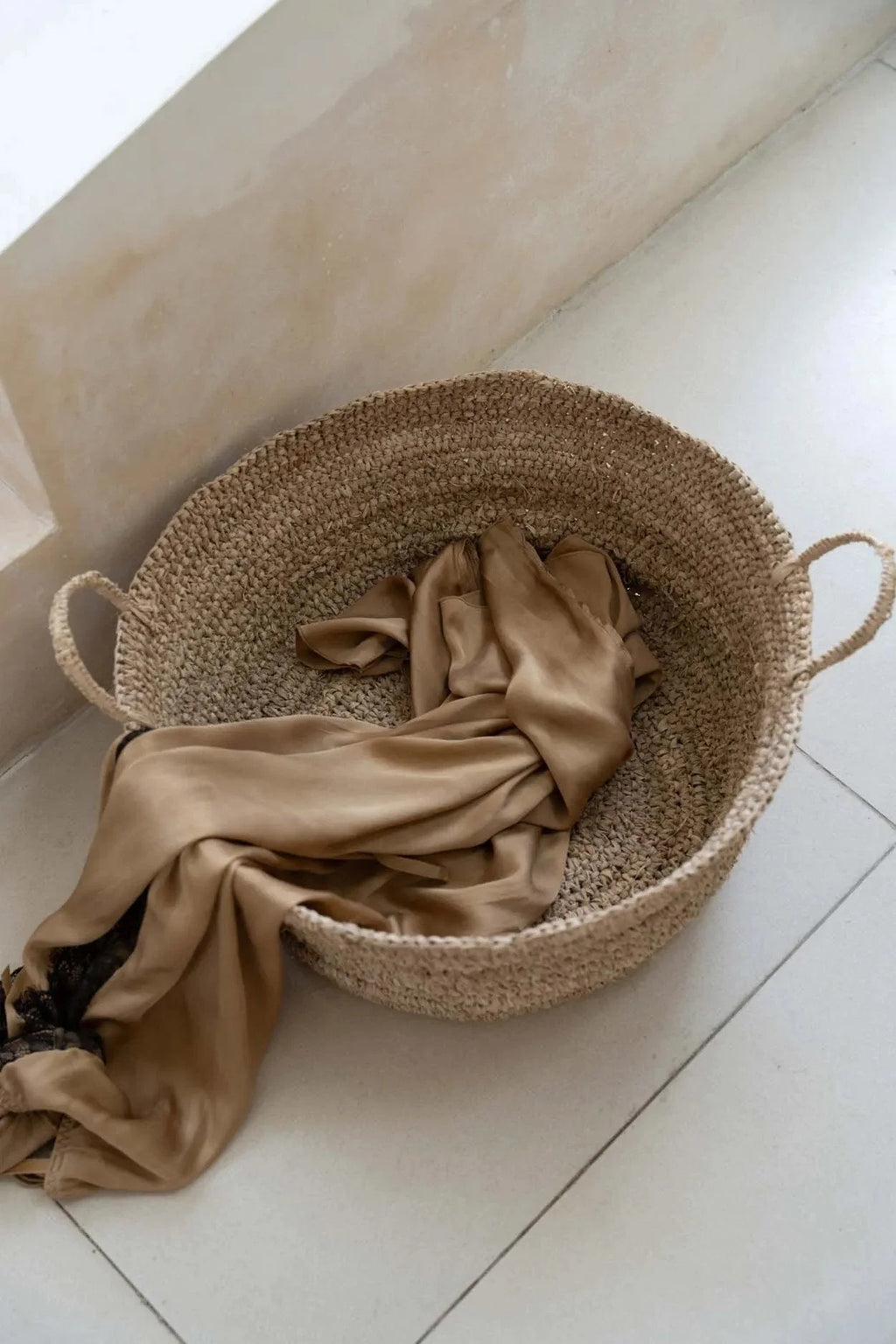 Les plateaux de paniers en raphia - Naturel - L