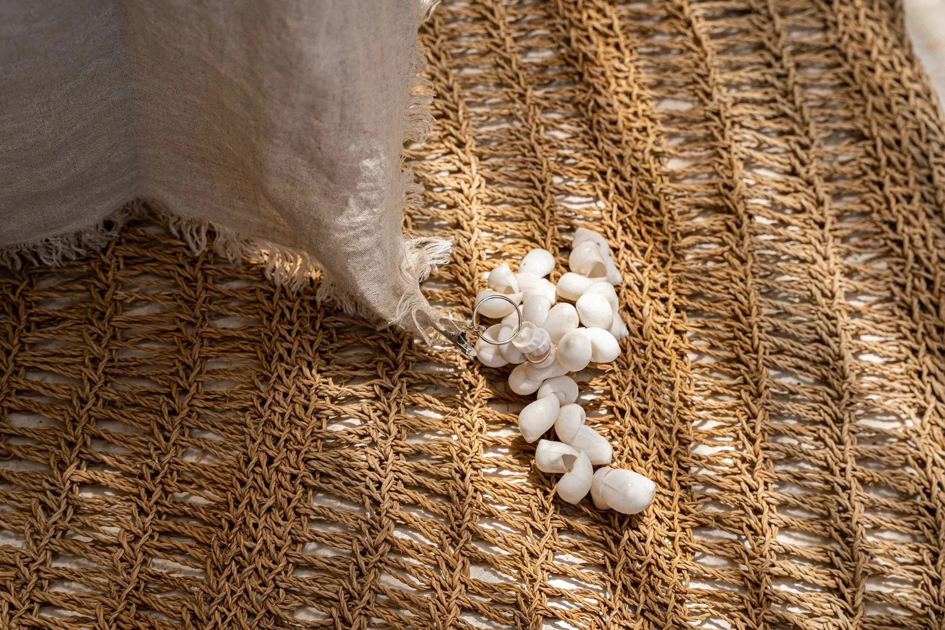 Cocons de vers à soie blancs pour décoration naturelle, set de 4