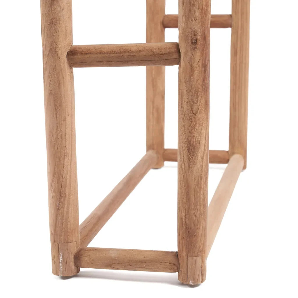 Cadre de tabouret en bois pour Le porte-serviettes rustique