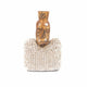 Statue Ogoh Ogoh XL en bois sculpté avec collar de coquillages cowrie