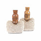 Sculptures tribales en bois avec colliers de coquillages, La statue Ogoh Ogoh XL