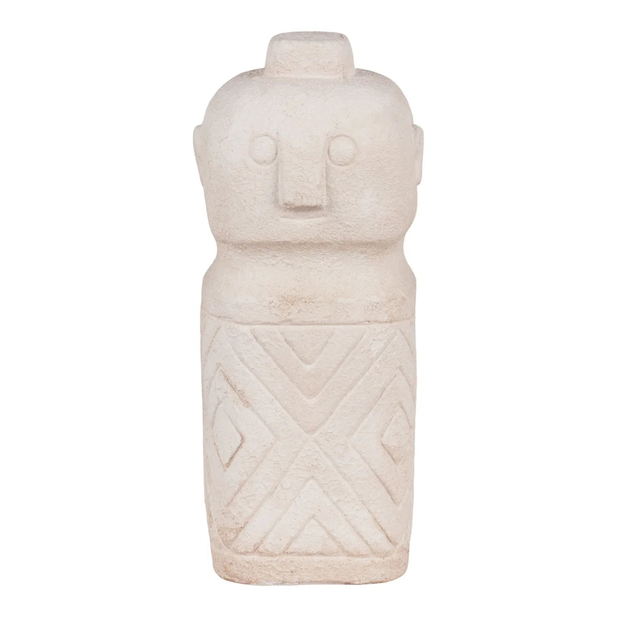 Vase céramique noir à rayures blanches verticales avec fleurs dorées séchées