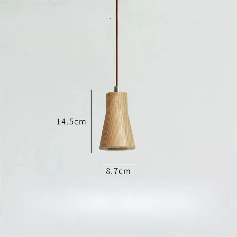 suspension bois moderne modèle 3 