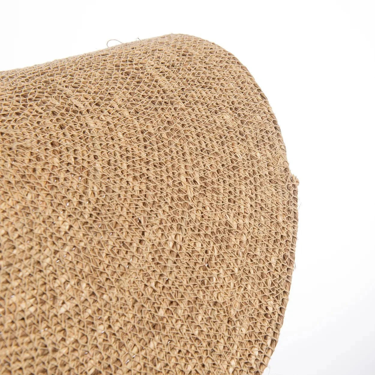 Rouleau de carton ondulé beige sable pour suspension en fibre tressée