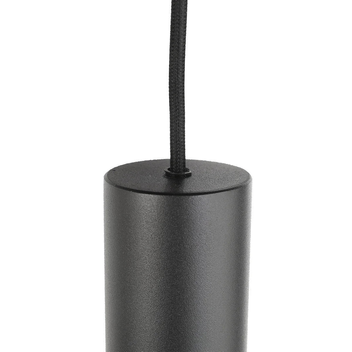 Ampoule noire en verre fumé suspendue avec sphères ajourées pour Suspension multiple noire Ø60 cm