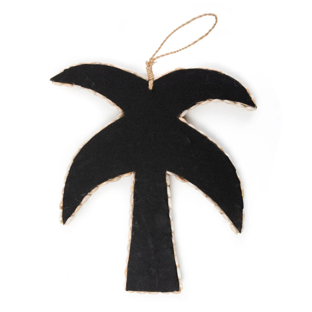 Suspension murale en coquillages – Silhouette palmier