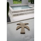 Suspension murale en coquillages – Silhouette palmier