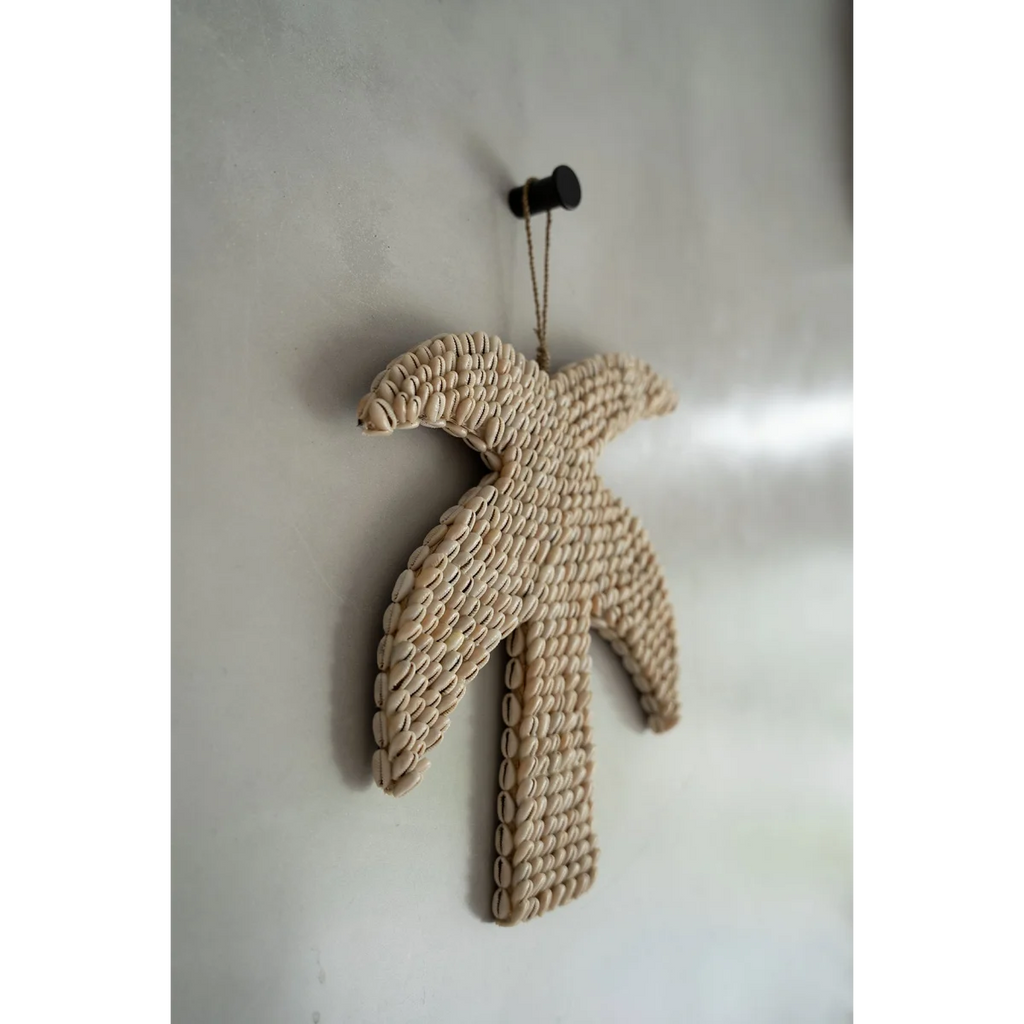 Suspension murale en coquillages – Silhouette palmier