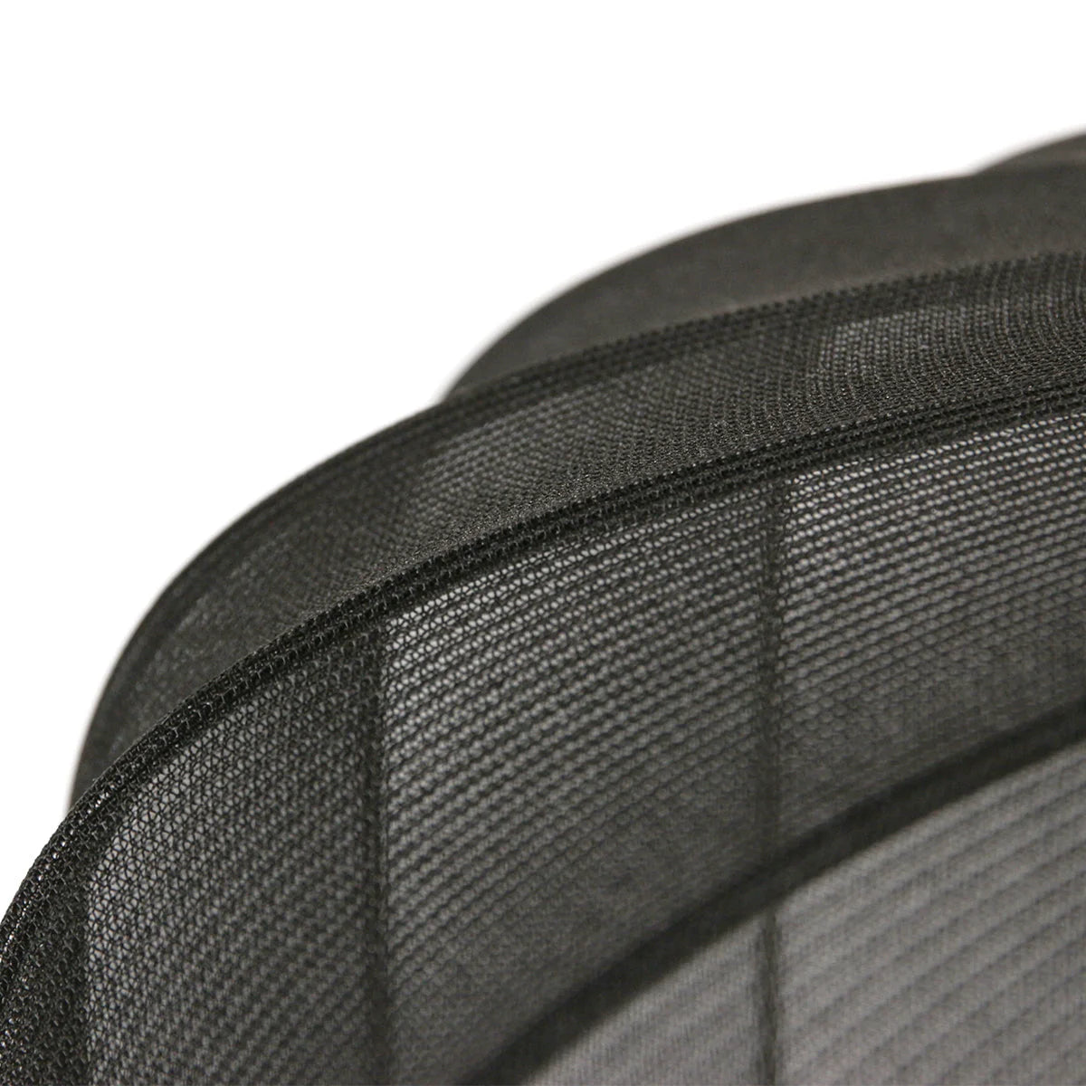 Tissu en maille noire pour suspension ovale vintage de 60 cm de diamètre