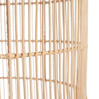 Suspension en rotin naturel 50×60 cm forme arrondie