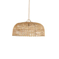Suspension en rotin naturel forme cloche Ø60 cm