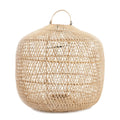Suspension en rotin tressé naturel forme sphérique – Ø60 cm