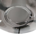 Bouche de bouteille en verre fumé noir en forme de goutte pour salle à manger
