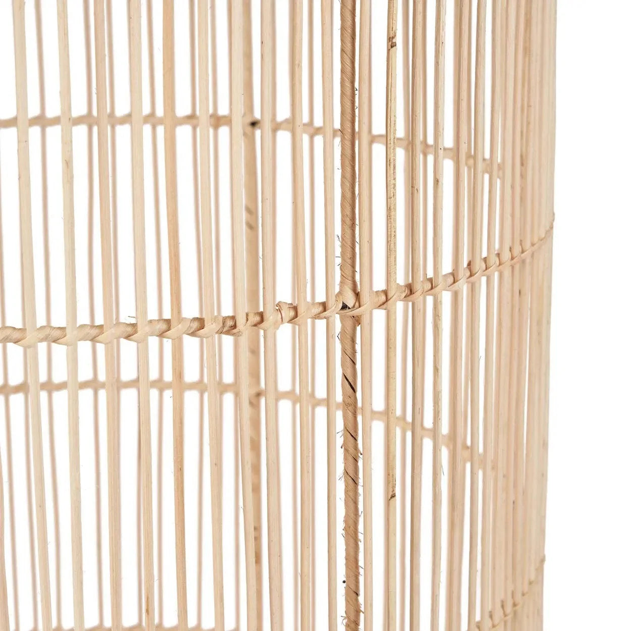 Suspension XL en rotin naturel fabriquée à la main – 50 cm