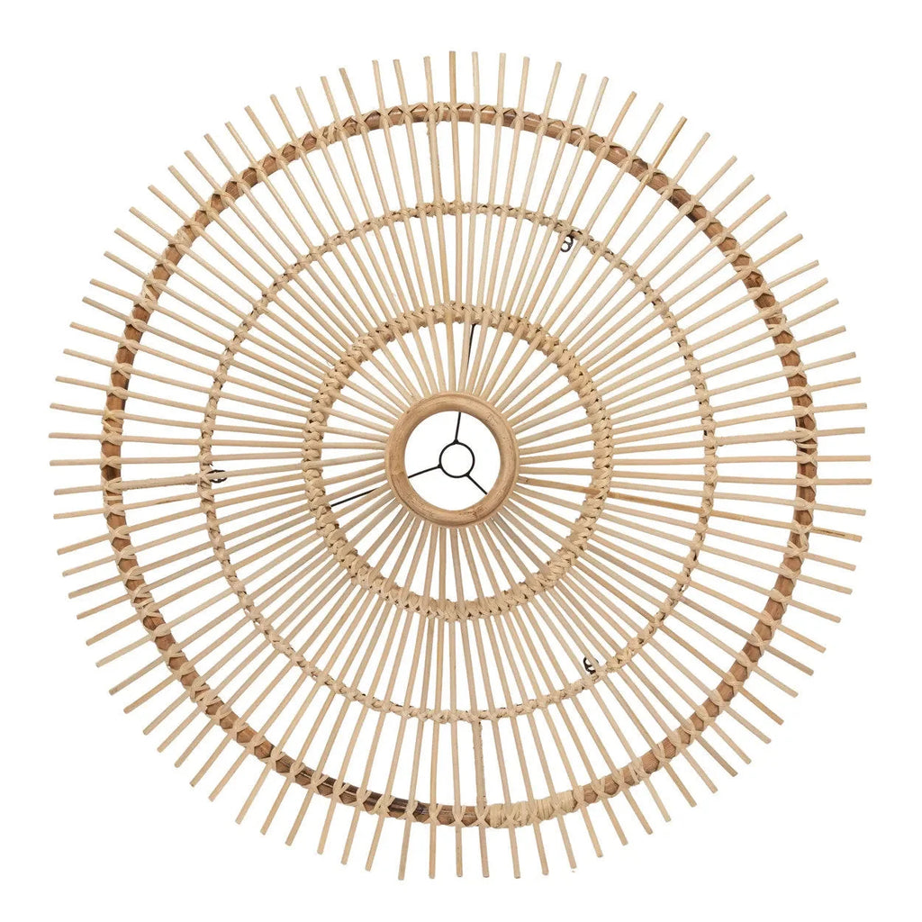 Suspension XXL en rotin naturel 110 cm