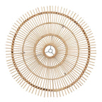 Suspension XXL en rotin naturel 110 cm