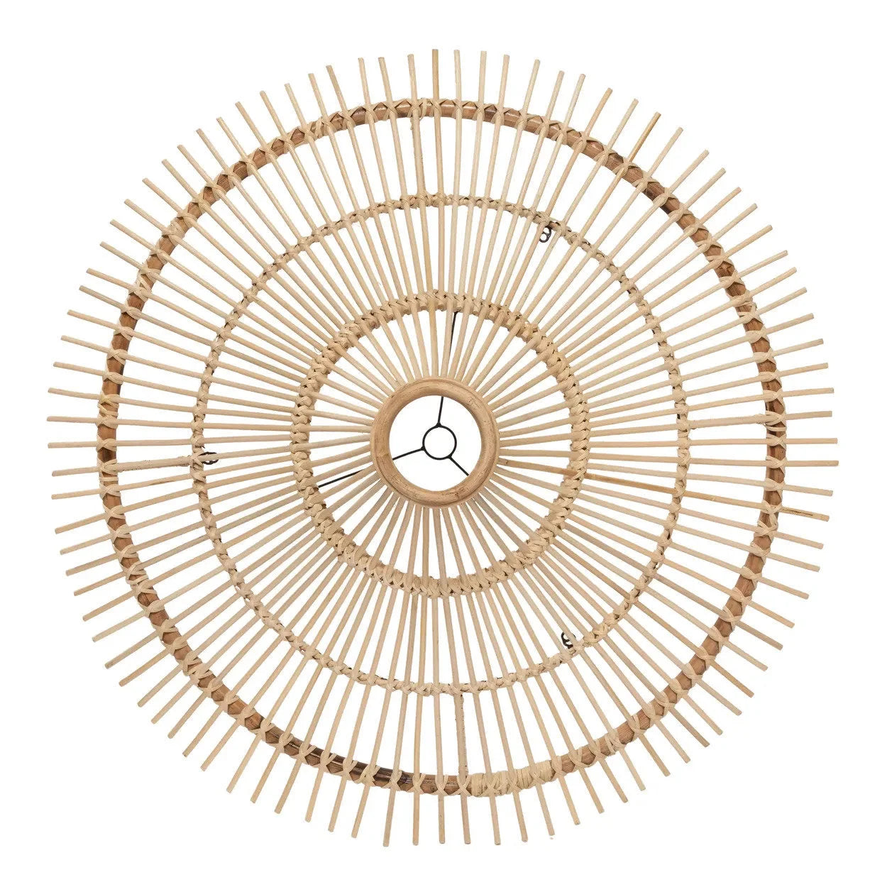 Suspension XXL en rotin naturel 110 cm