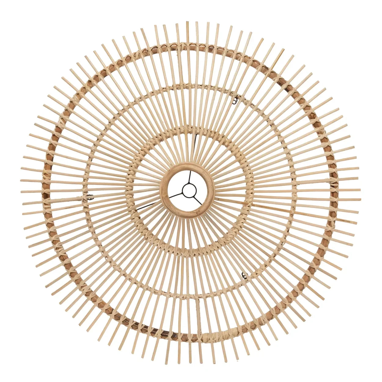 Suspension XXL en rotin naturel 110 cm