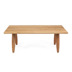 Table basse rectangulaire en bois pour salon extérieur La table à manger Matita Extérieur 40