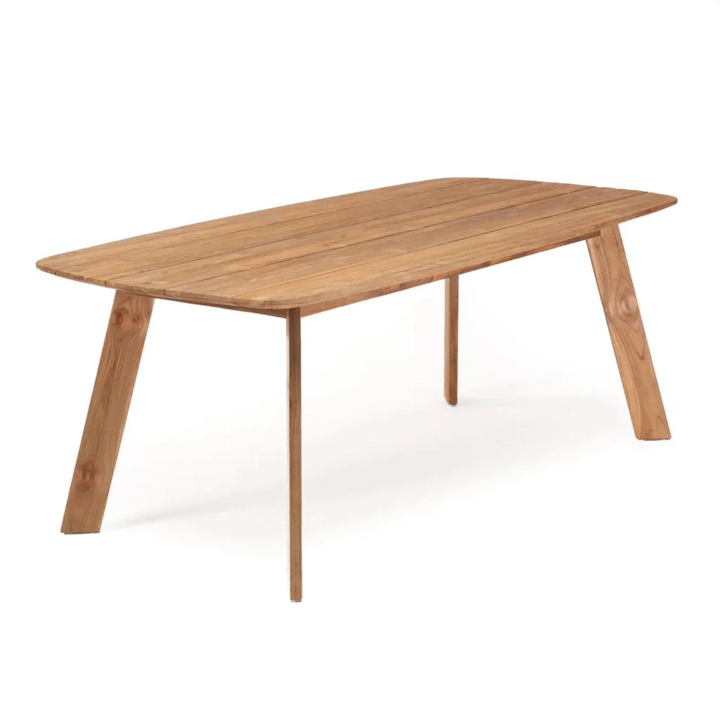 Table à manger rectangulaire en bois pour extérieur La table à manger Tutuala Extérieur_40