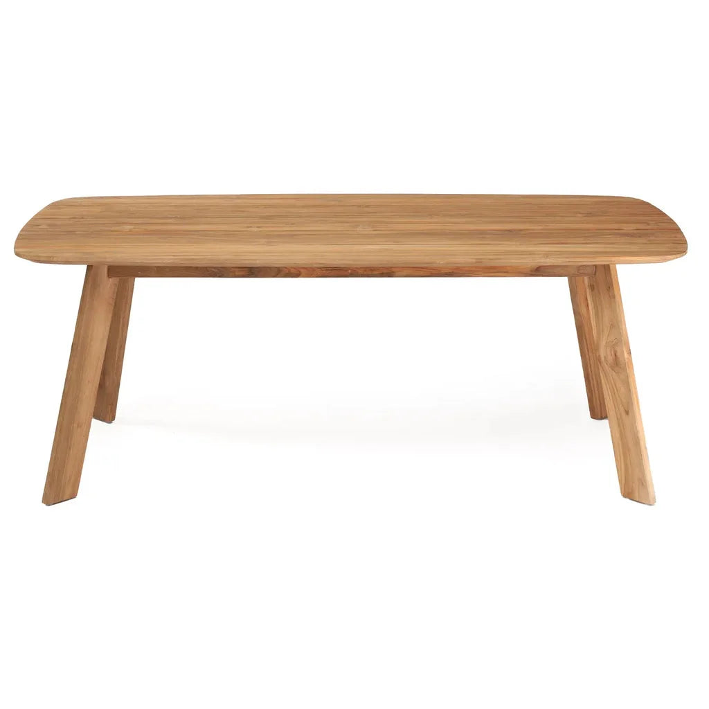 Table basse rectangulaire en bois pour salon extérieur La table à manger Tutuala Extérieur 40