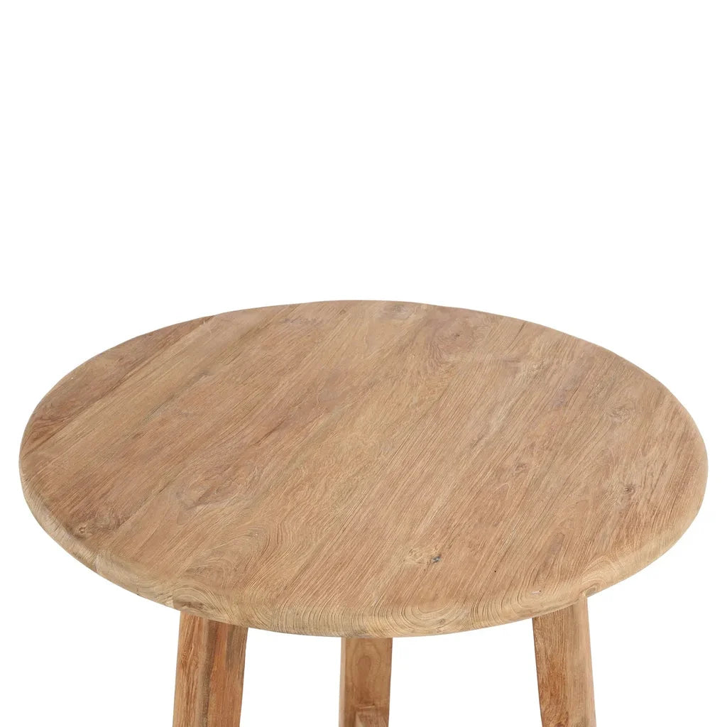 Chaise ronde en bois pour La Table de Bar Fusuma Extérieur