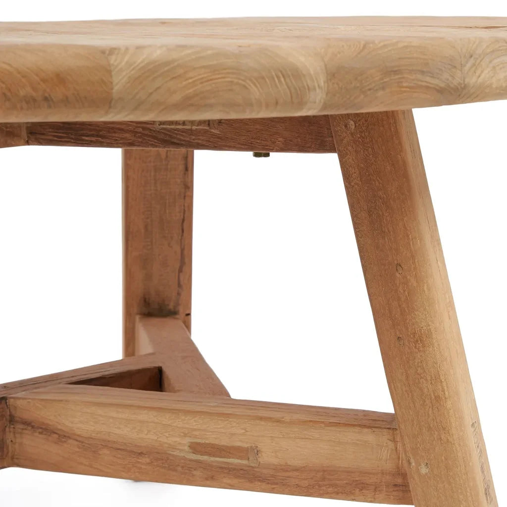 Structure de pieds en bois de la table basse Fusuma L pour un design élégant