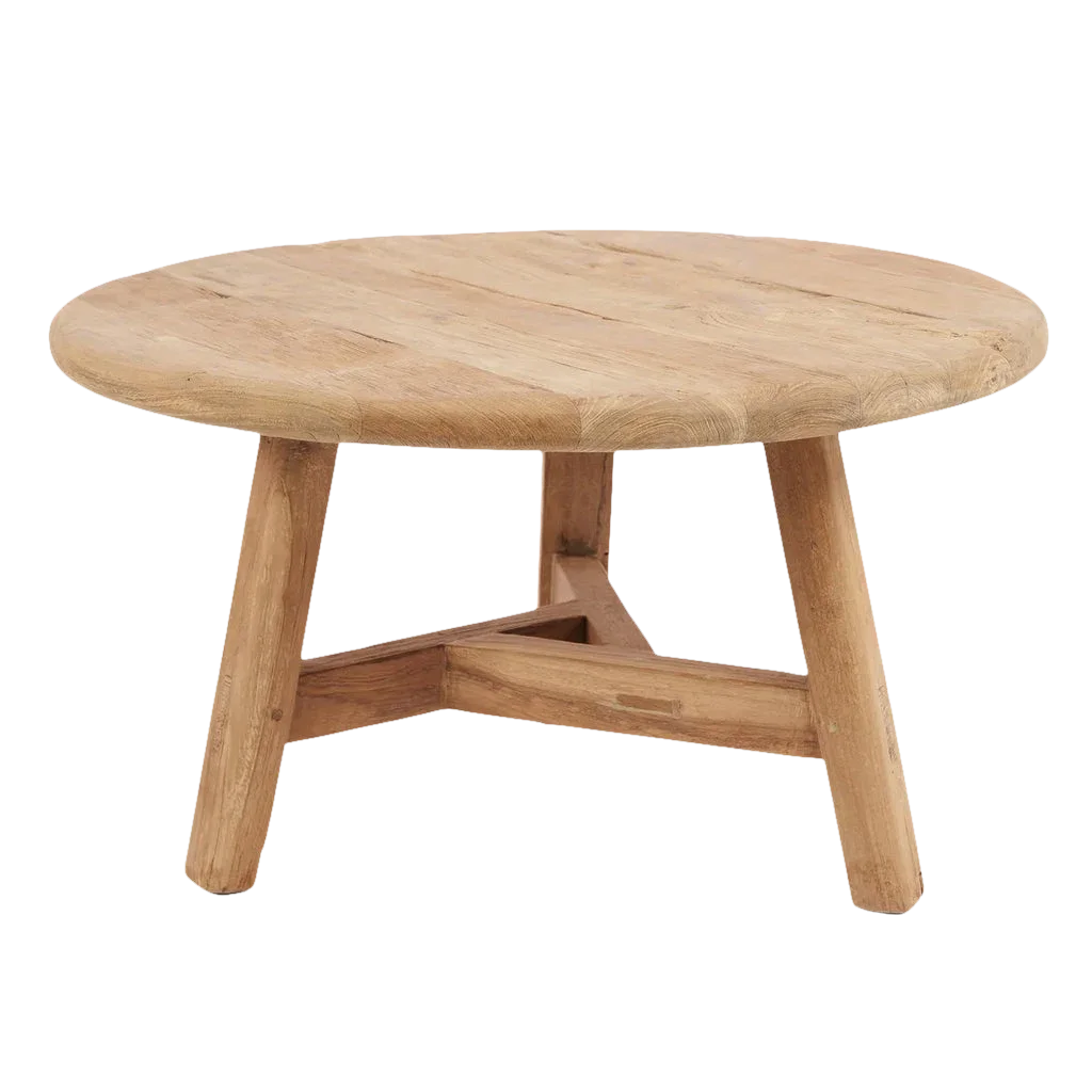 Table basse ronde en bois pour salon La table basse Fusuma - L