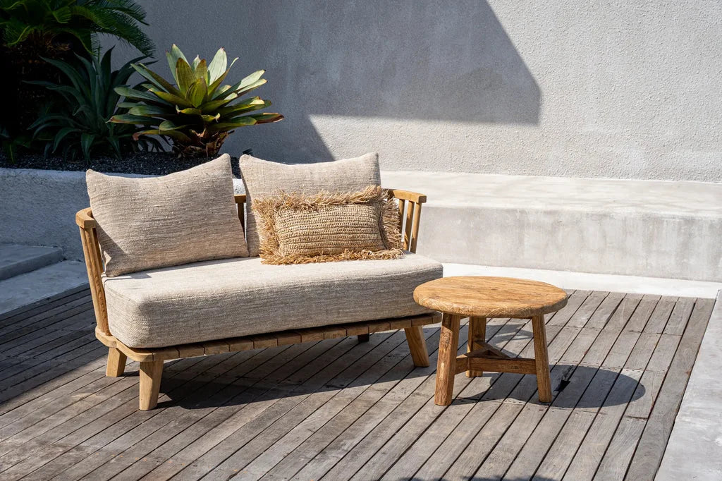Canapé d’extérieur avec table d’appoint La table basse Fusuma M