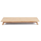 Support en bois rectangulaire pour moniteur de la table basse de jardin Umalas