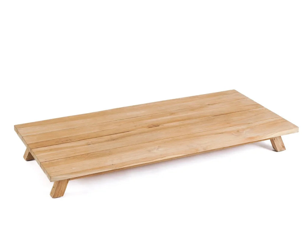 Table pliante rectangulaire en bois pour jardin La table basse de Jardin Umalas