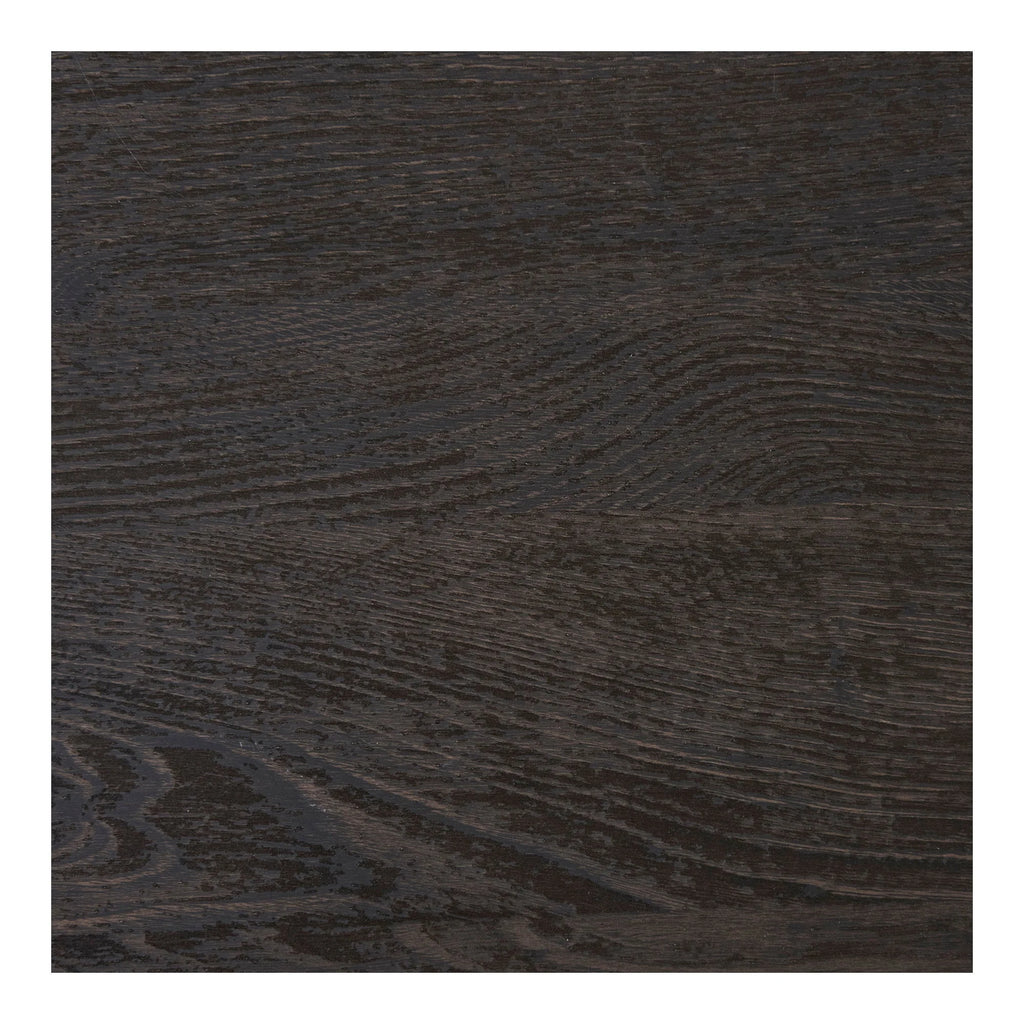 Texture de grain de bois foncé pour la table basse ovale en bois naturel 60x120 cm