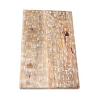 Planche à découper en bois récupéré rustique 40x25 cm