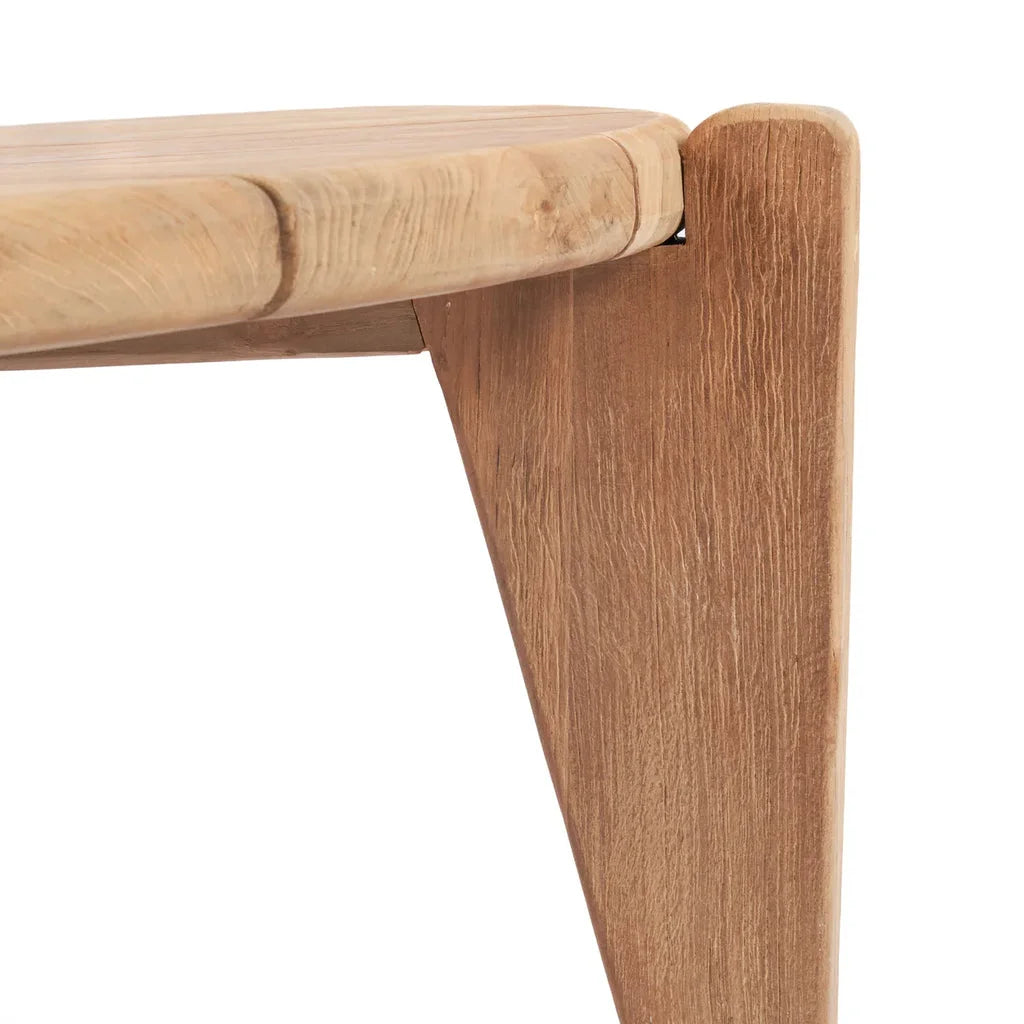 Coin de tabouret en bois pour La table basse Seseh M Extérieure