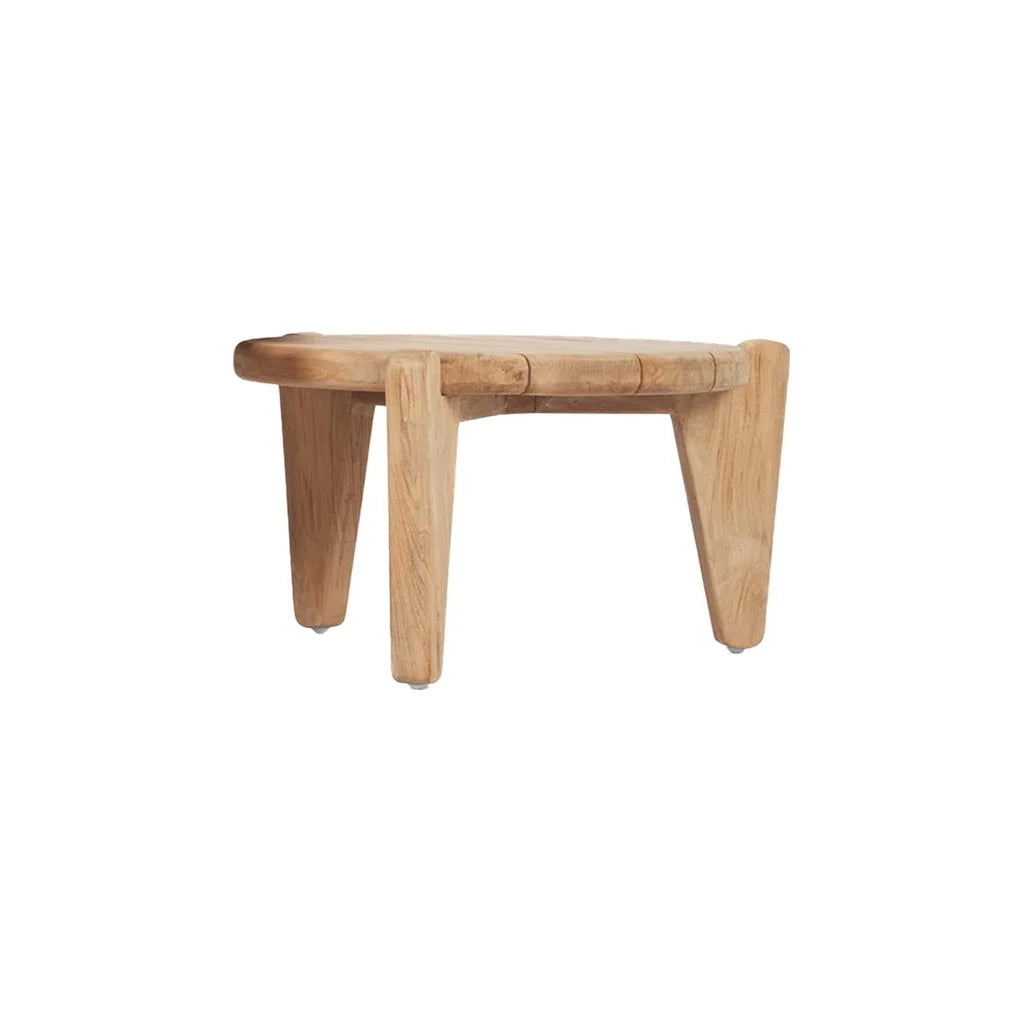 Tabouret en bois à trois pieds pour la table basse Seseh S Extérieur