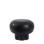 Tabouret noir en forme de champignon pour La table basse Tutup Noire