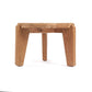 Tabouret en bois à trois pieds pour La table basse Wabi Sabi - S
