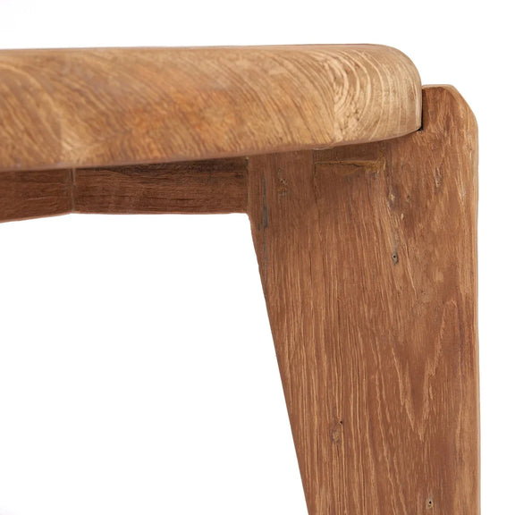 Coin de tabouret en bois pour La table basse Wabi Sabi S